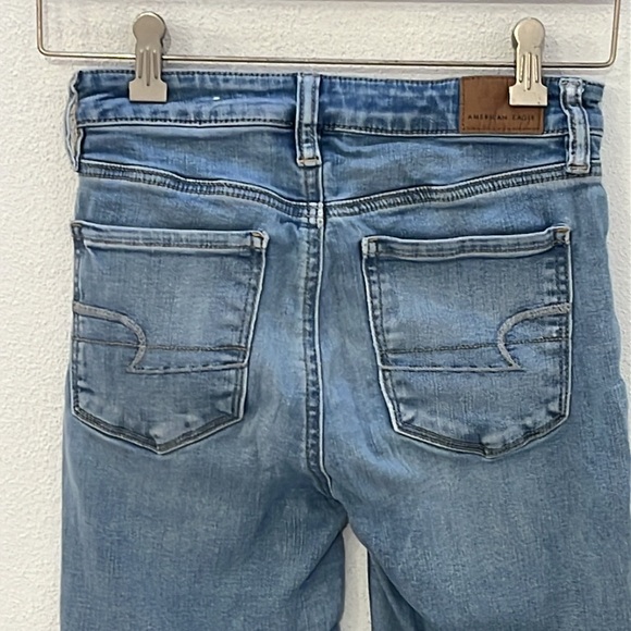 American Eagle Next Level Stretch Super Hi-Rise Jegging Size 2R - Picture 4 of 7